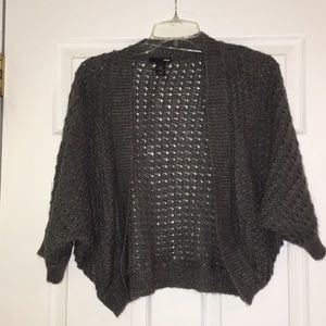 Silver cardigan